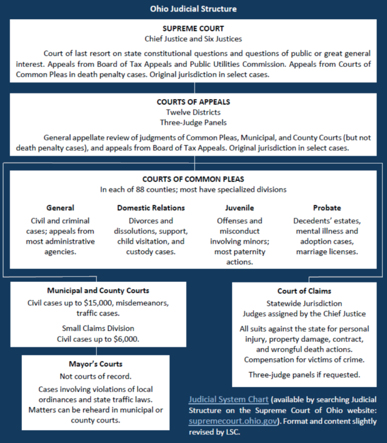11.2 Overview of the Ohio Judicial System – An Ohioan’s Guide to State ...